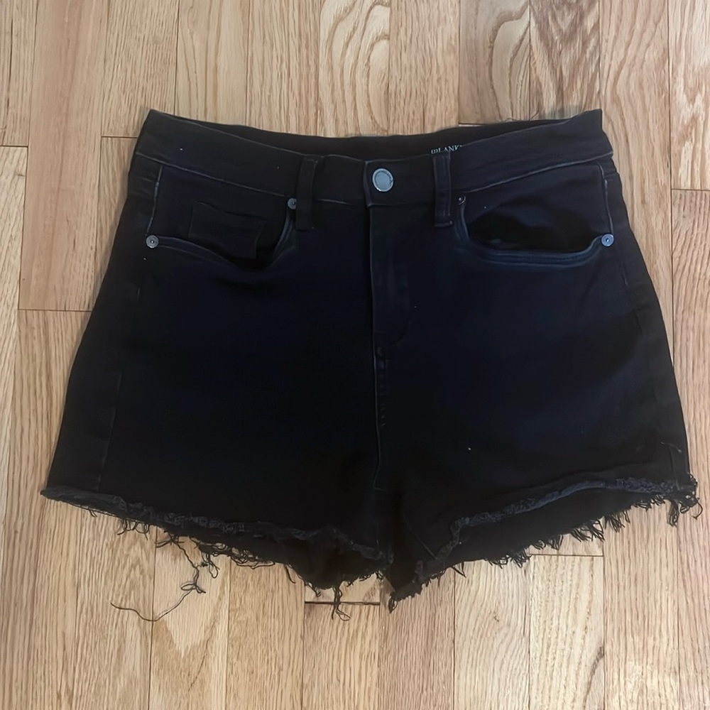 Blank NYC black Jean shorts